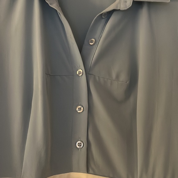 Preppy blue and white dress - Picture 2 of 3